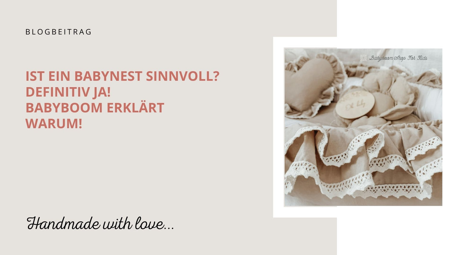 Blog Titelbild – Babynest sinnvoll