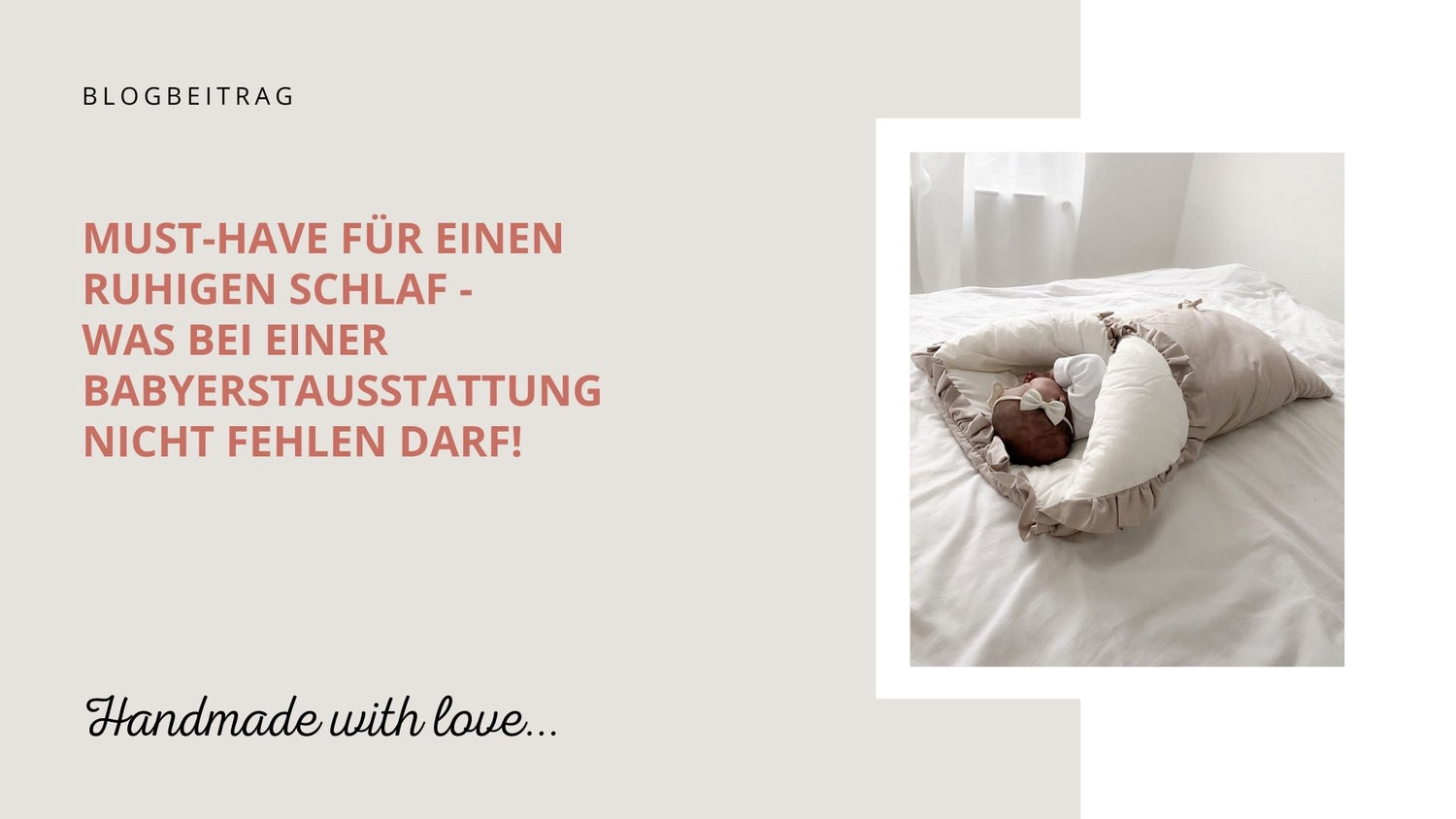 Blog Titelbild – Must-have ruhiger Schlaf