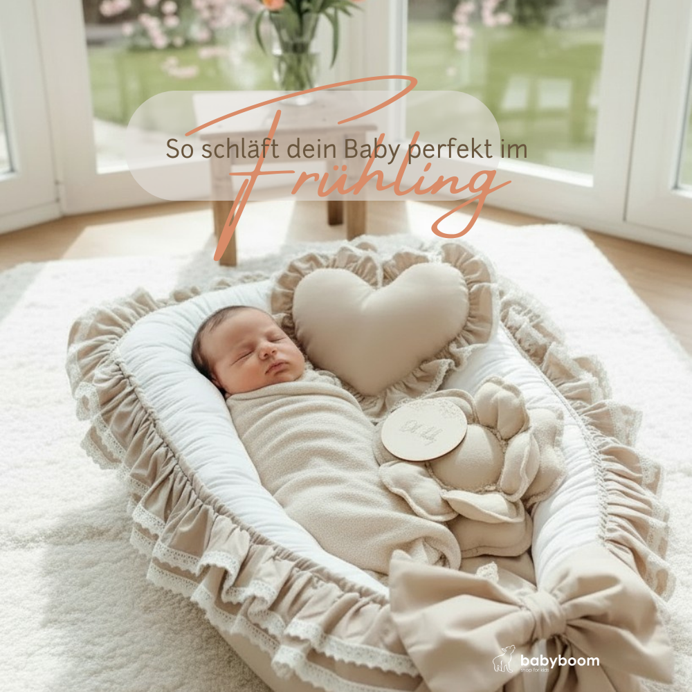 🌸 So schläft dein Baby perfekt im Frühling 🌸