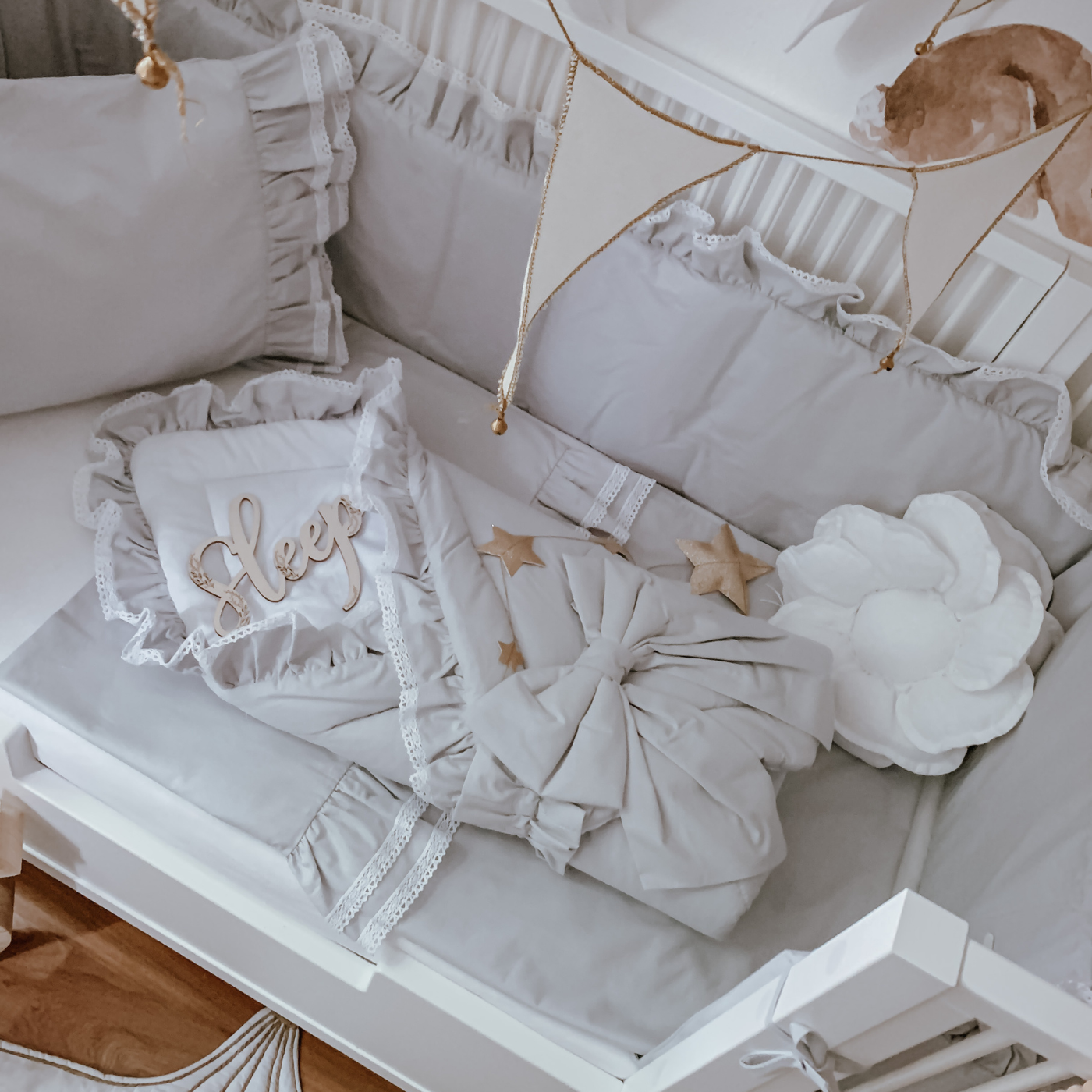 Babyerstausstattung Kollektion Romantic, Handmade