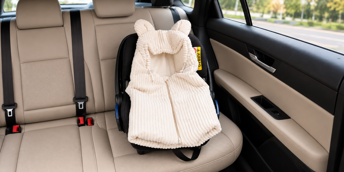 Einschlagdecke für Babyschalen