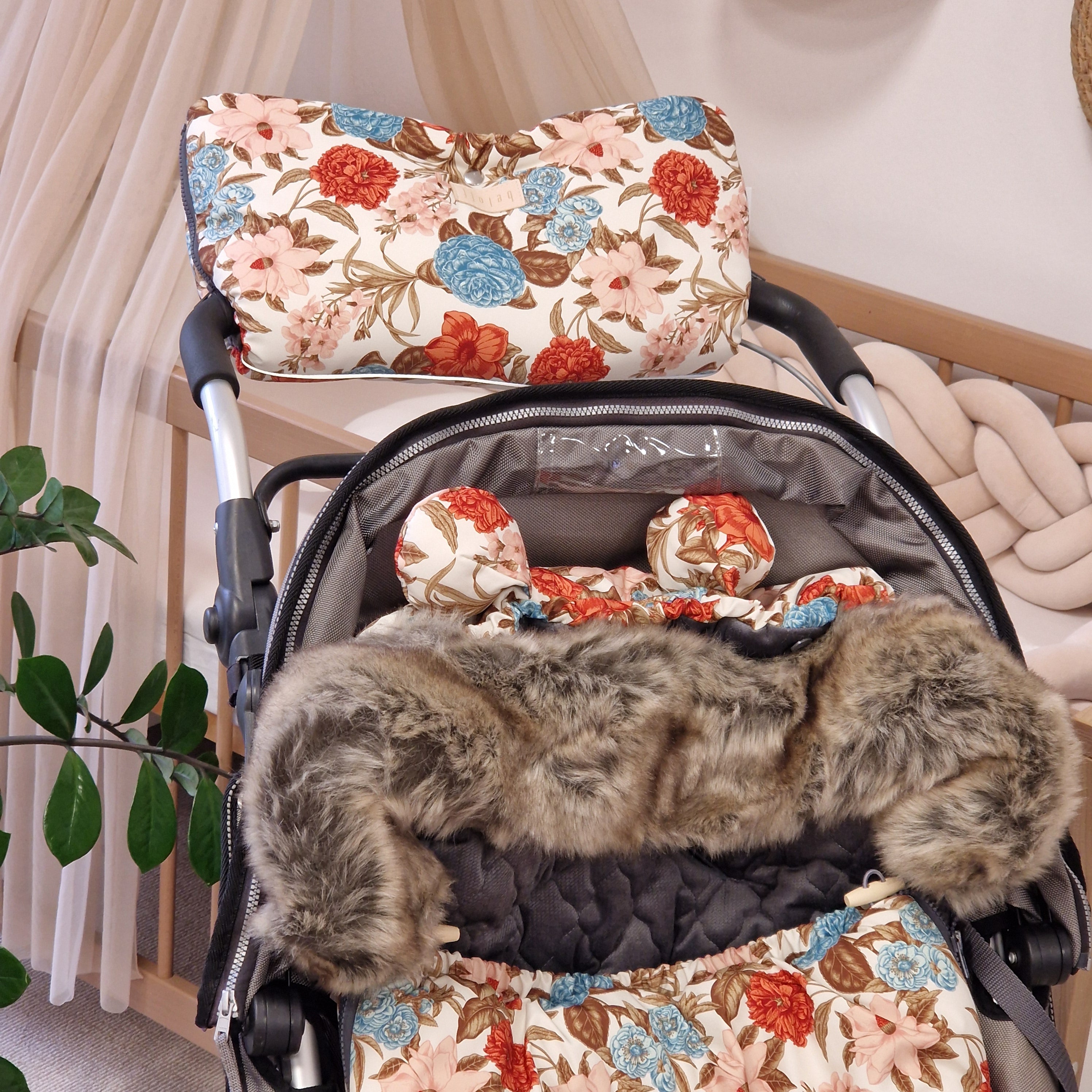 Winterfußsack inkl. Handmuff | Bouquet