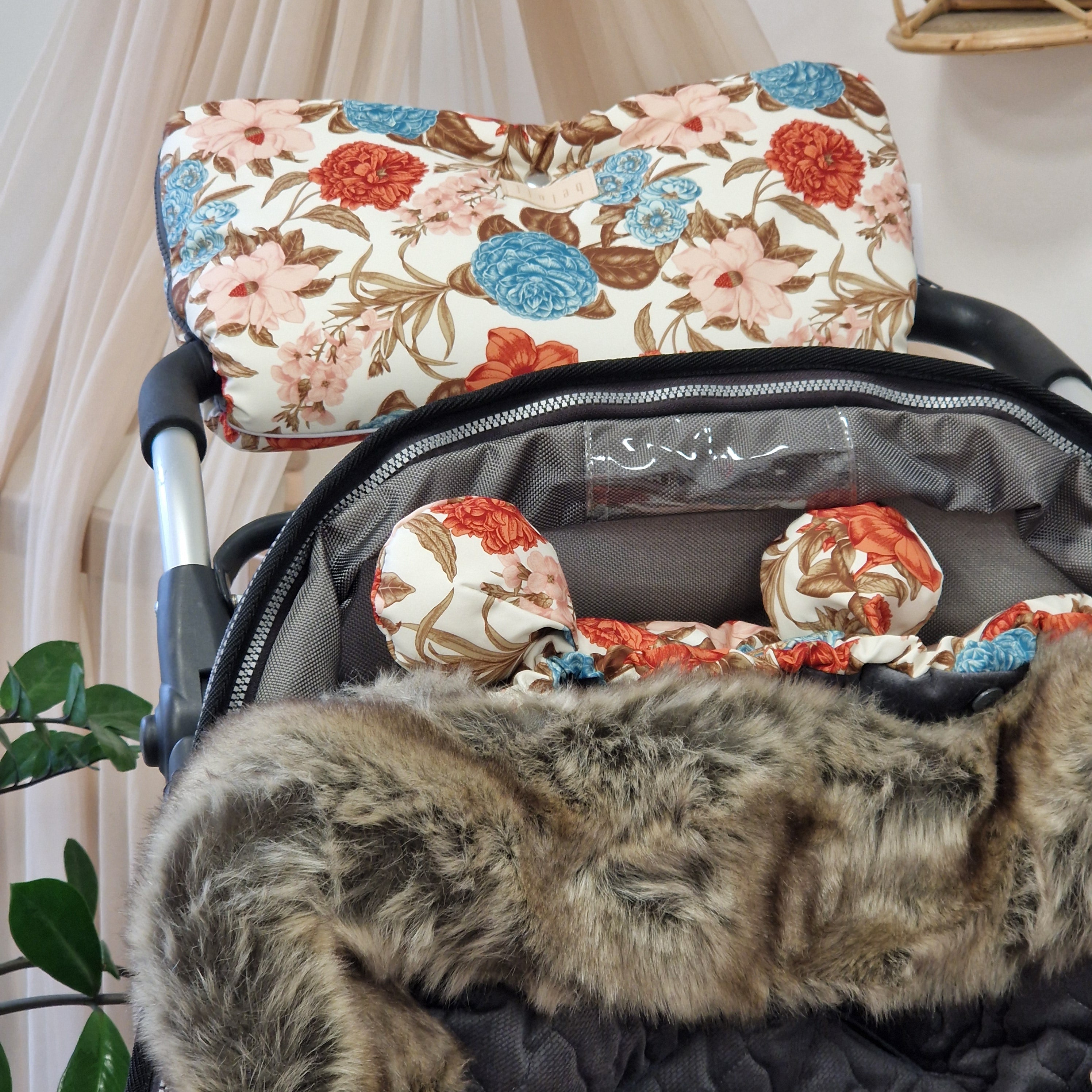 Winterfußsack inkl. Handmuff | Bouquet