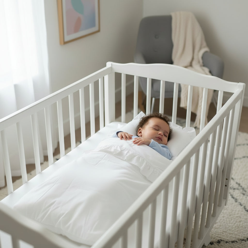 Babyschlafsack mit Rüschen | Baumwolle