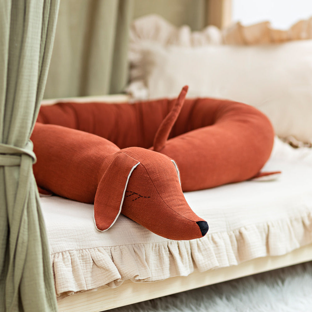 Bettschlange Dackel | Leinen