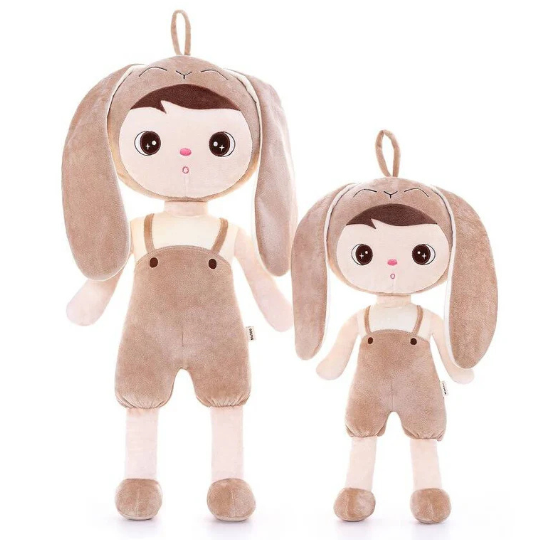 Beiges Häschen mit Geburtsdaten