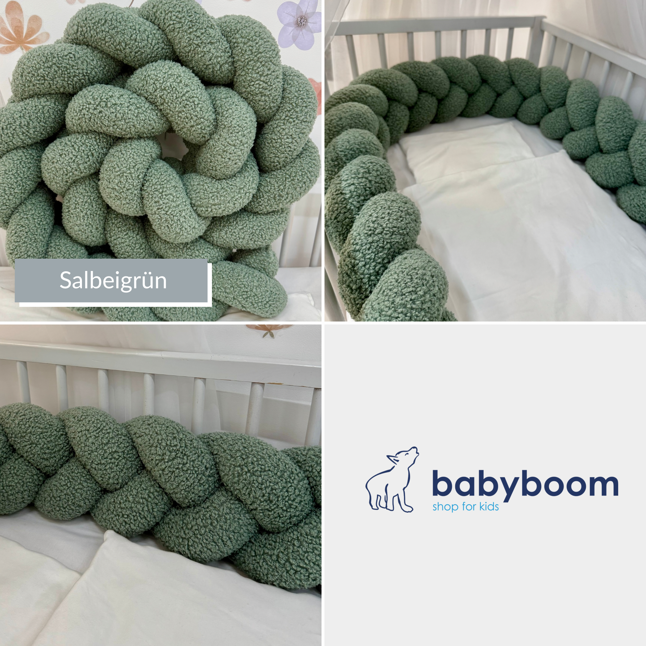 Bettschlange MIDI | Teddy-Stoff