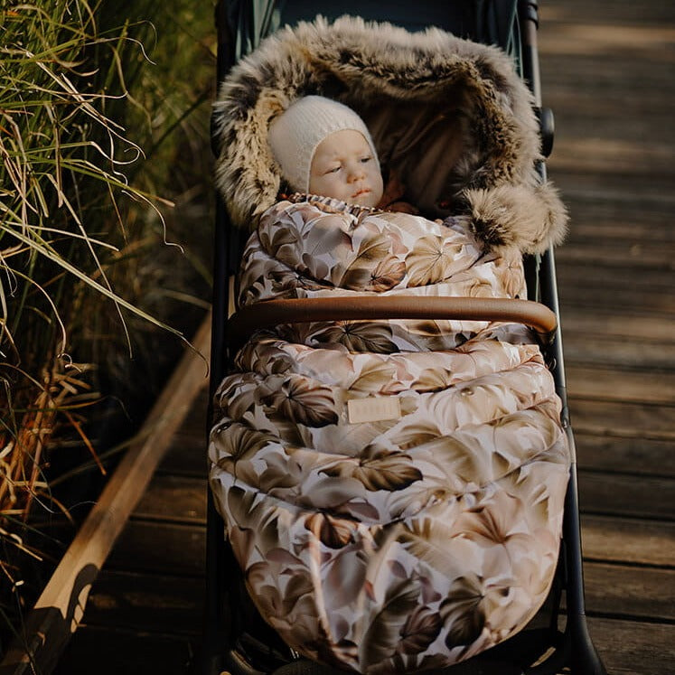 Winterfußsack inkl. Handmuff | Boho Jungle