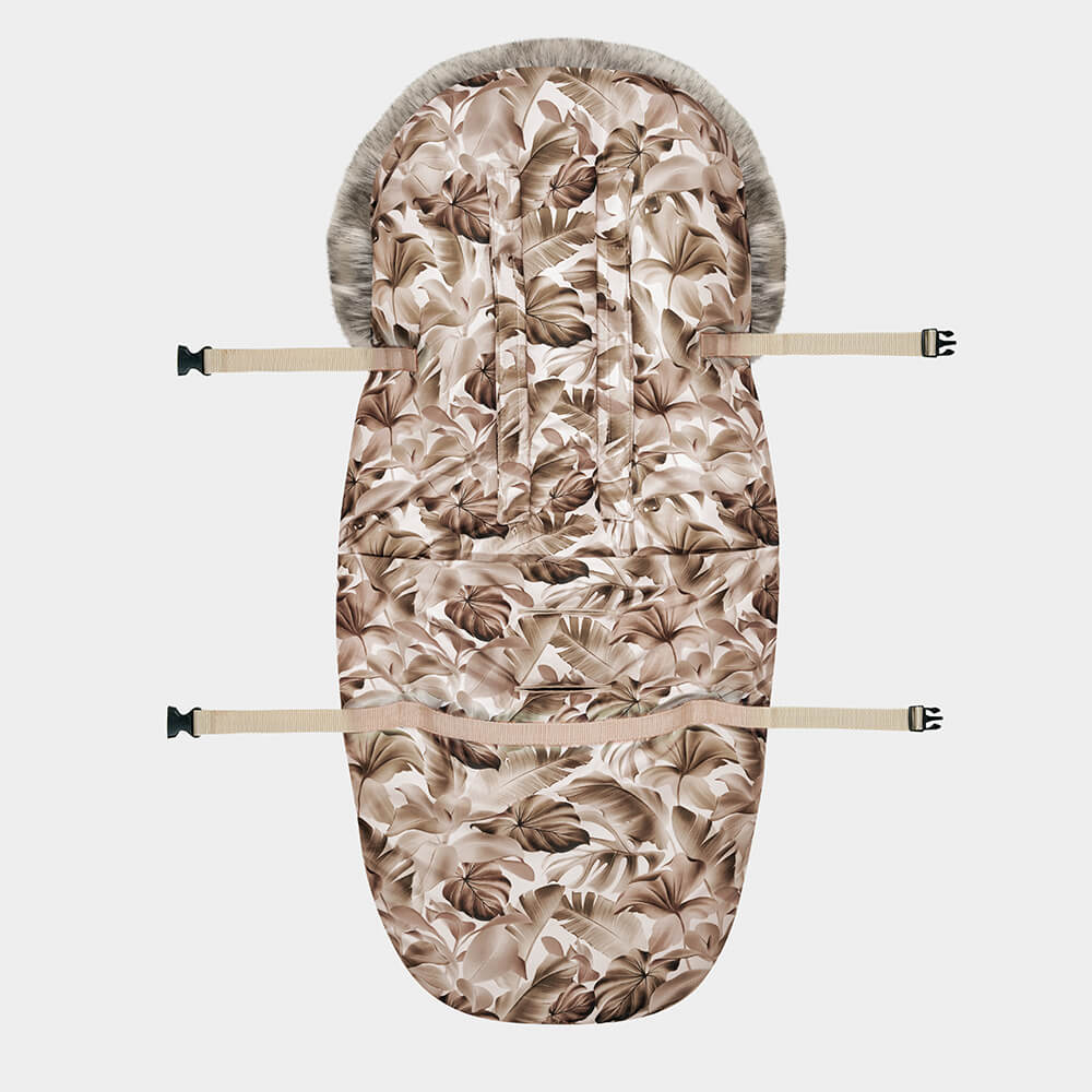 Winterfußsack inkl. Handmuff | Boho Jungle