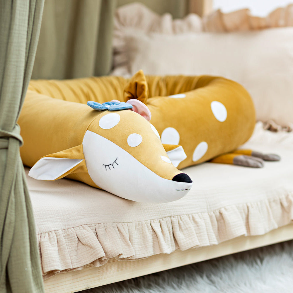 Bettschlange Wald-Tiere | Samt