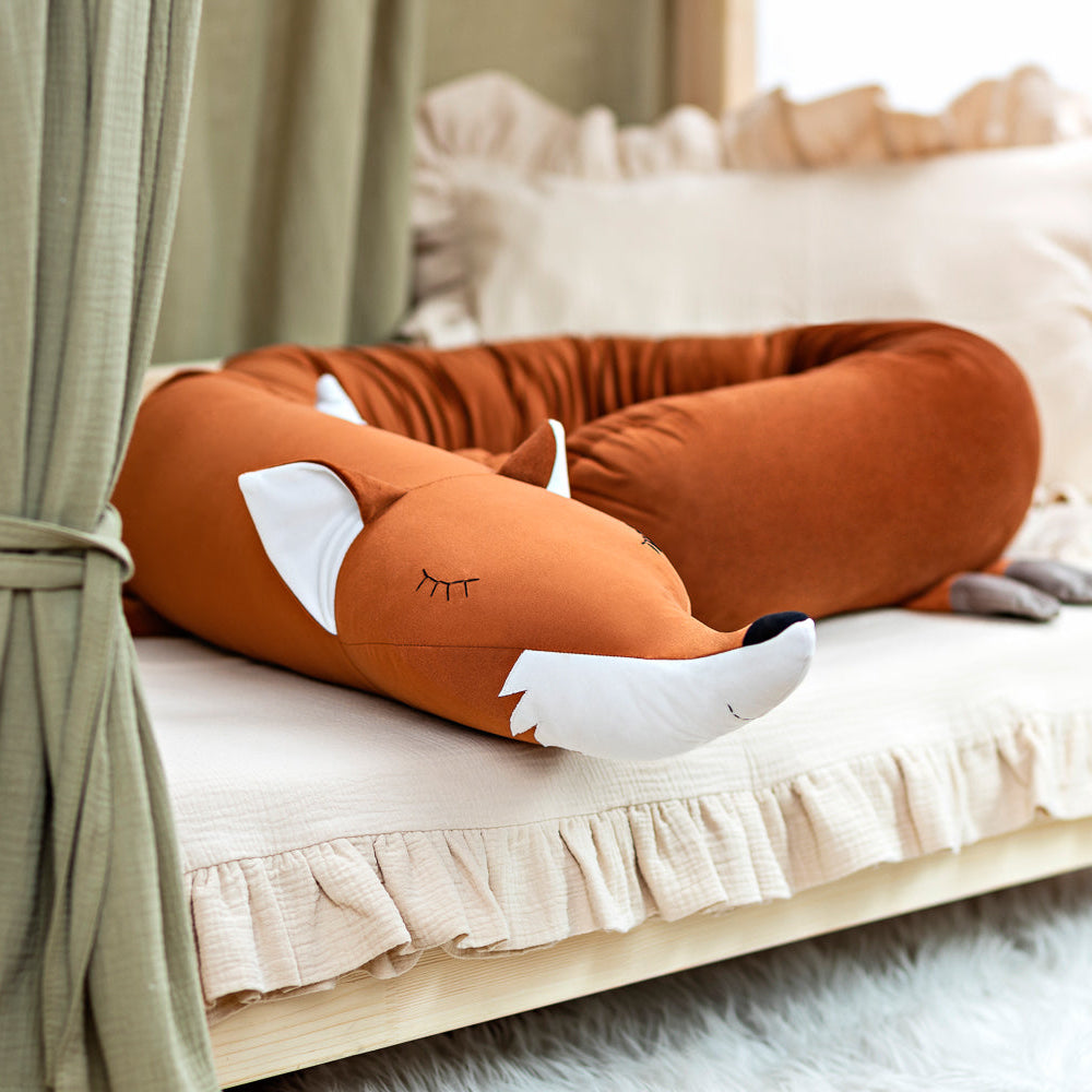 Bettschlange Wald-Tiere | Samt