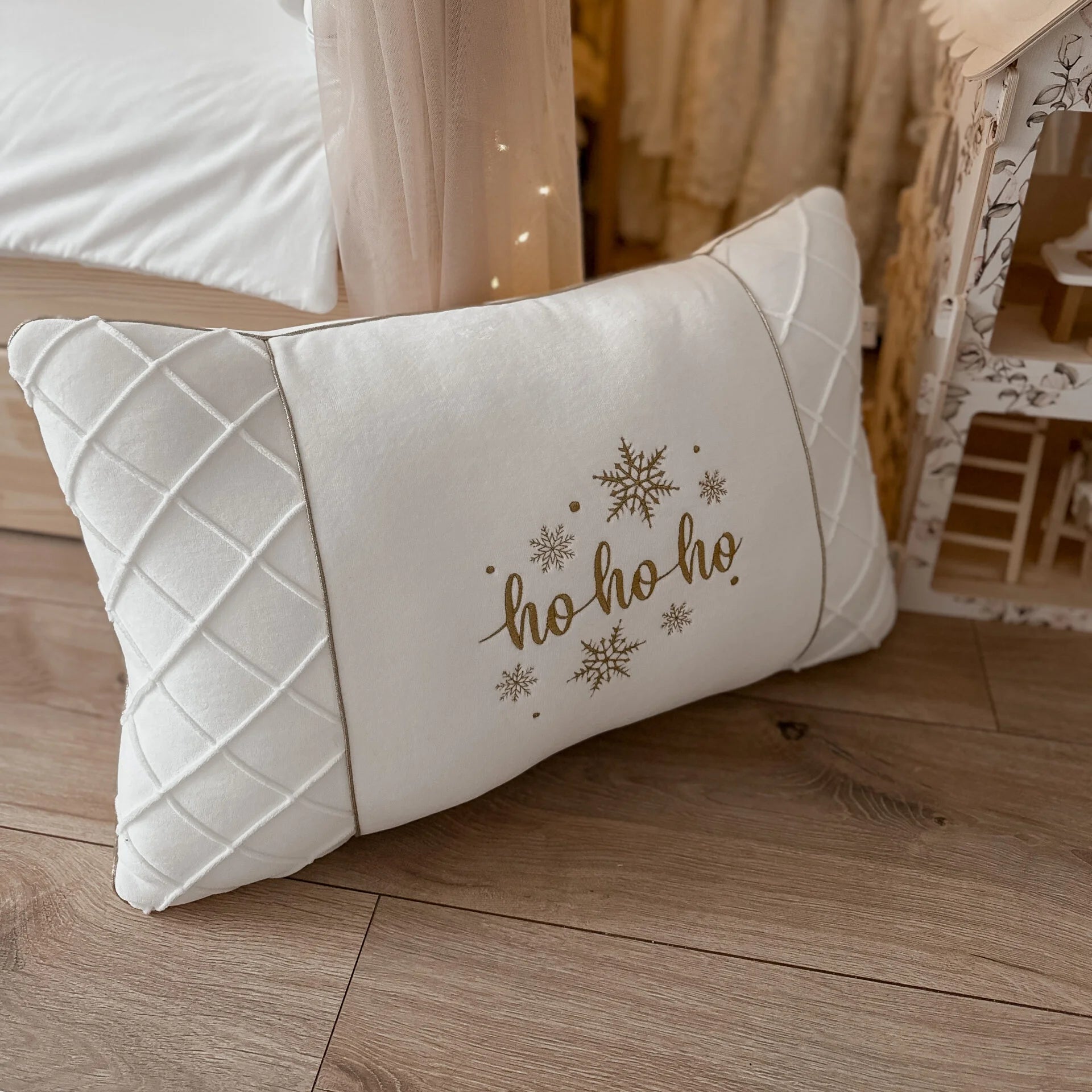 Weihnachtskissen "Hohoho"