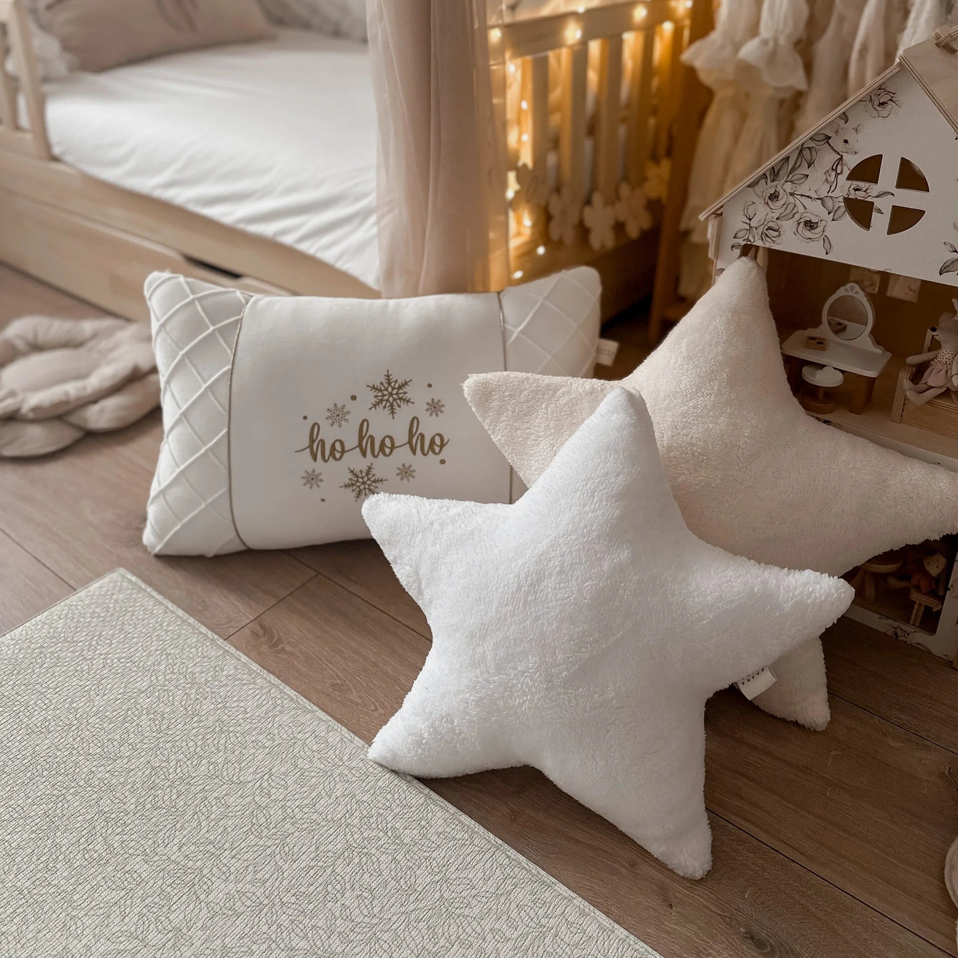 Weihnachtskissen "Hohoho"
