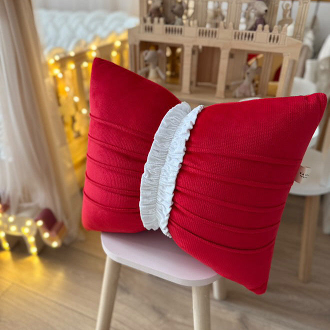 Dekokissen mit Mannschette