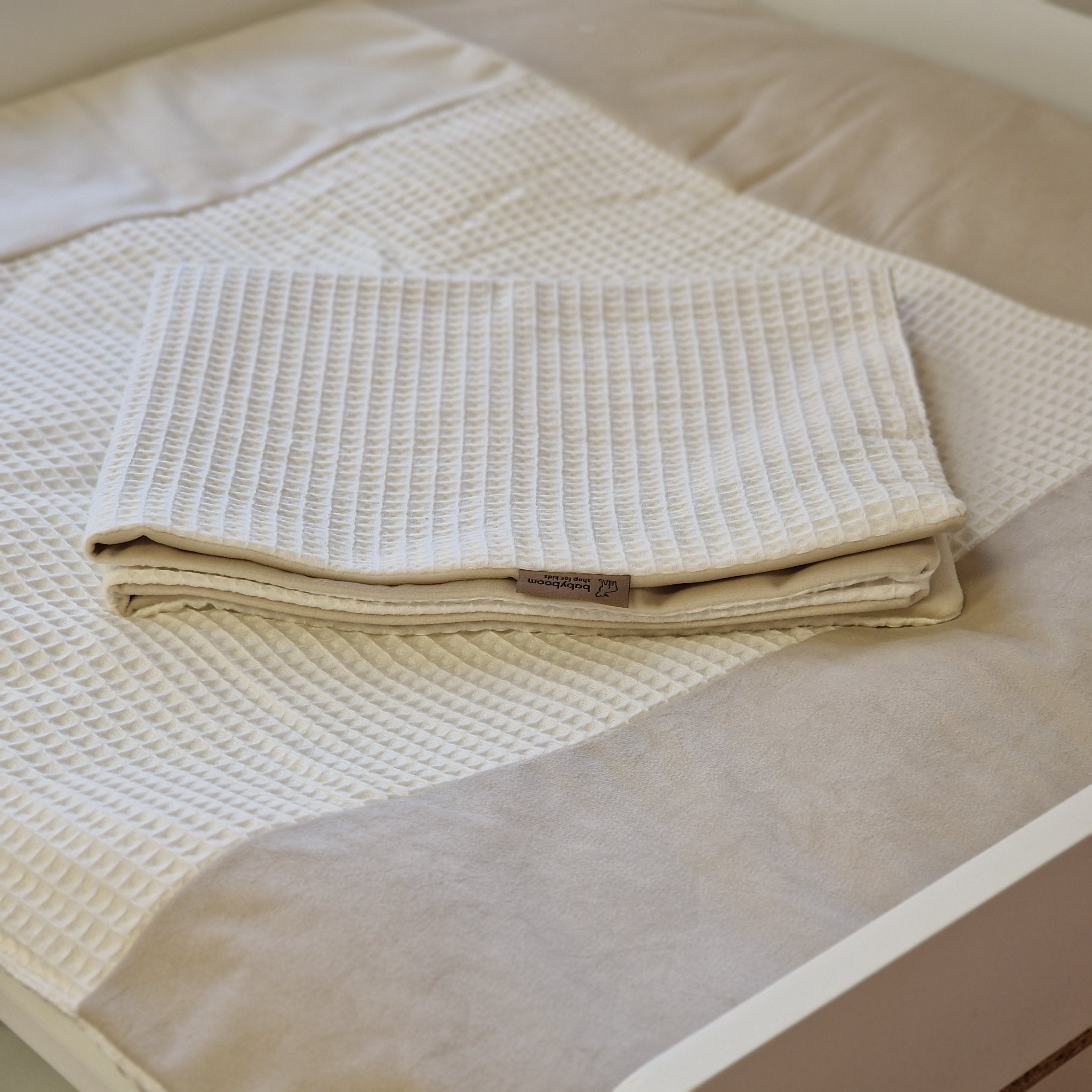 Ersatz-Matratze für Wickelauflage ROYAL | Waffelpique & Velours