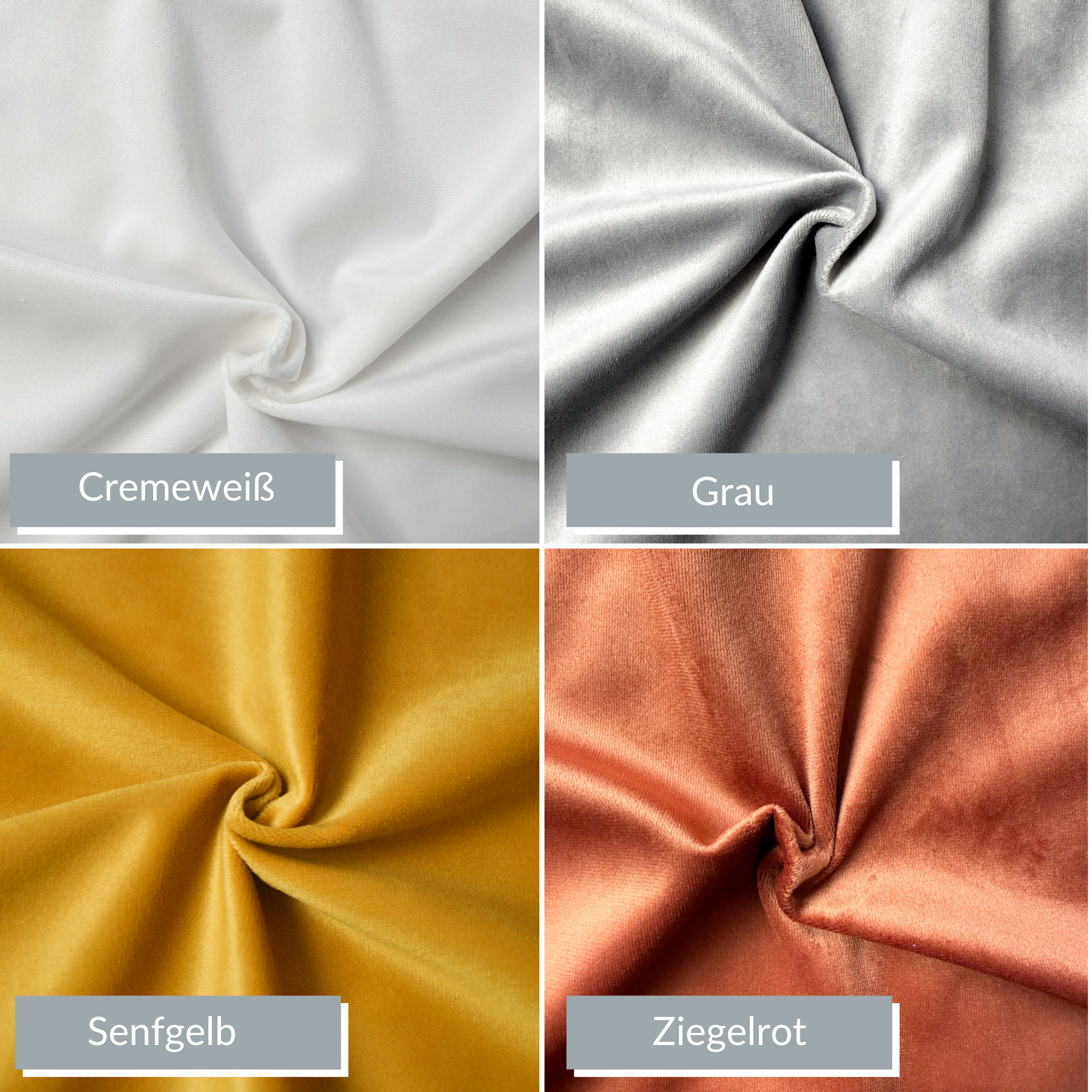 Dekokissen Buchstaben aus Samt