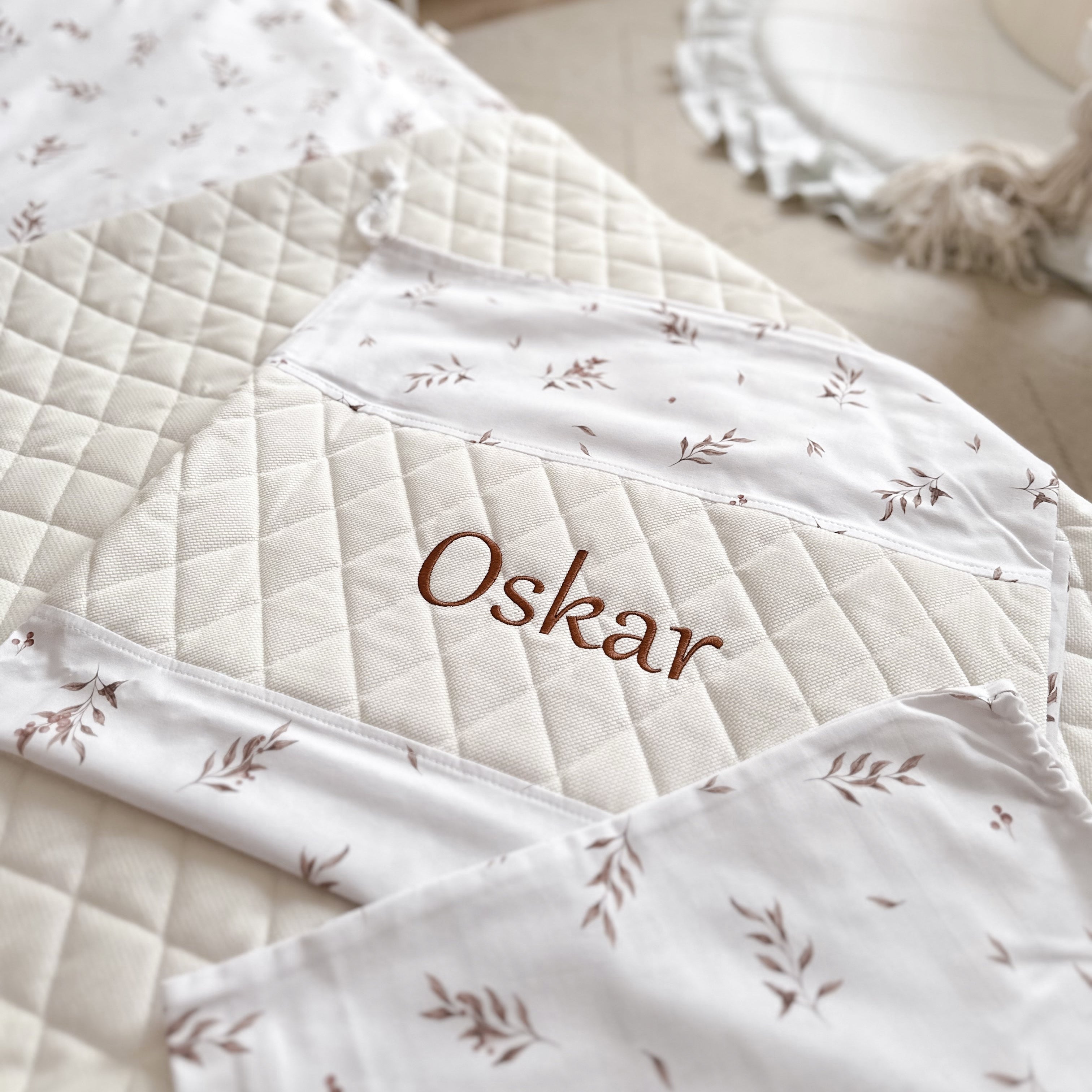 Luxus Kinderschlafsack Set "Gajka" | Premium Baumwolle & Samt