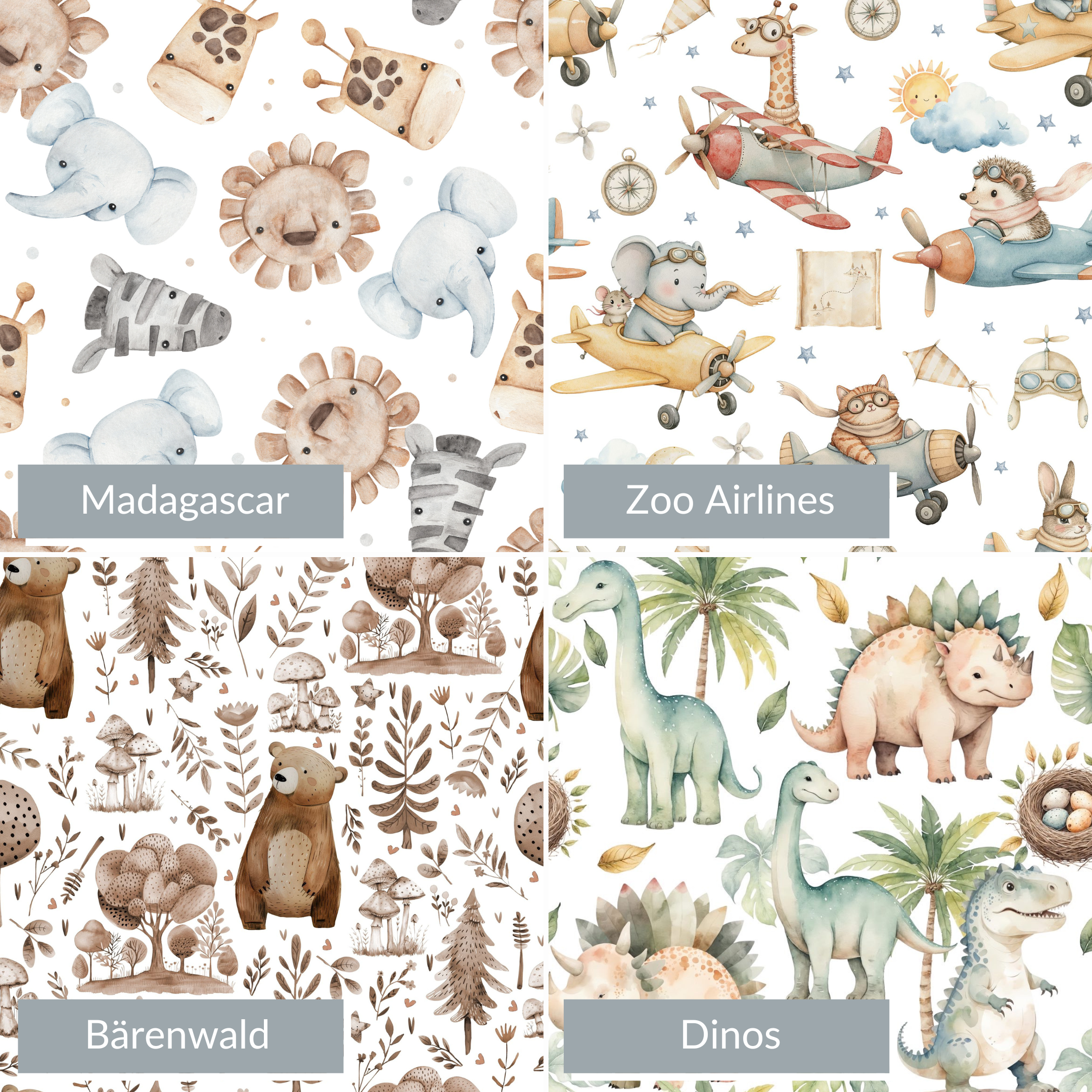 Personalisierte Bettwäsche mit Hasen-Ohren | Samt & Premium Baumwolle