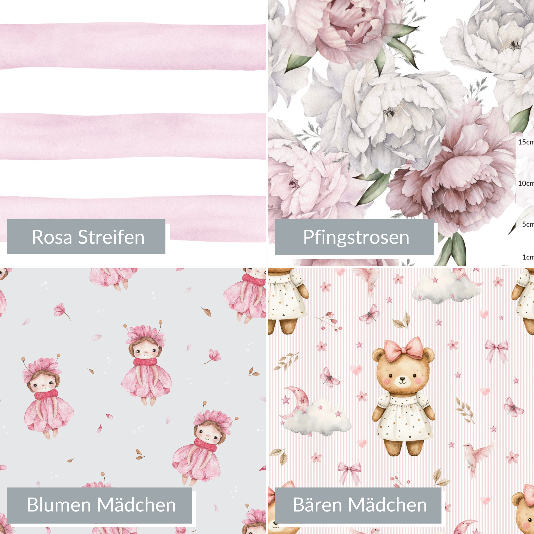 Personalisierte Decke mit Hasen-Ohren und Kissen | Samt gesteppt & Premium Baumwolle