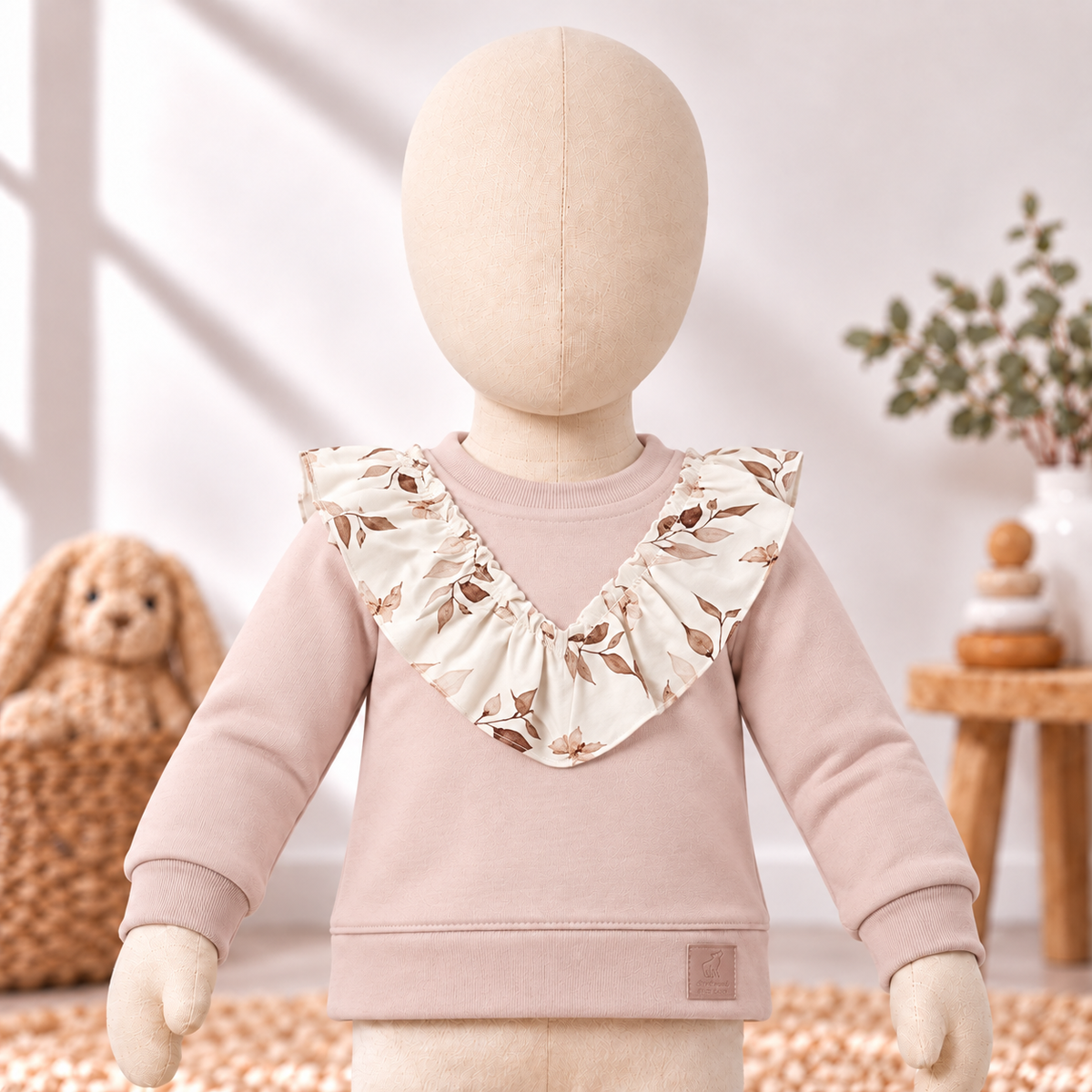 Sweater Herbstblätter | Premium-Sweatstoff