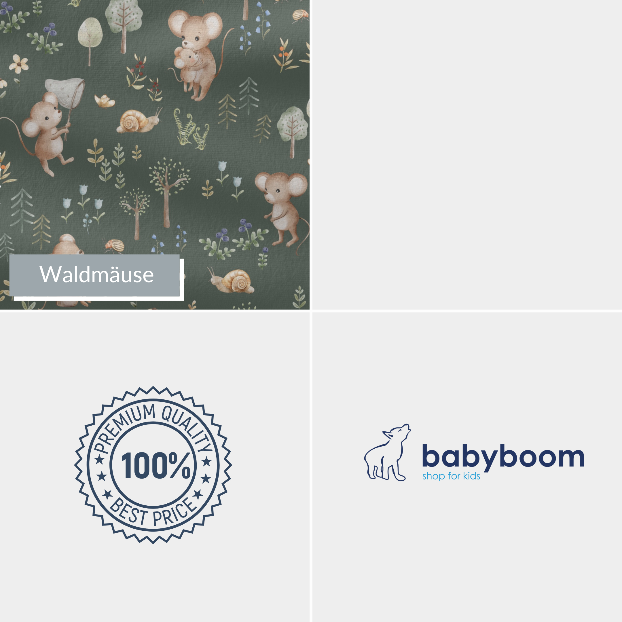 Premium Babynest | Premium Baumwolle & Samt