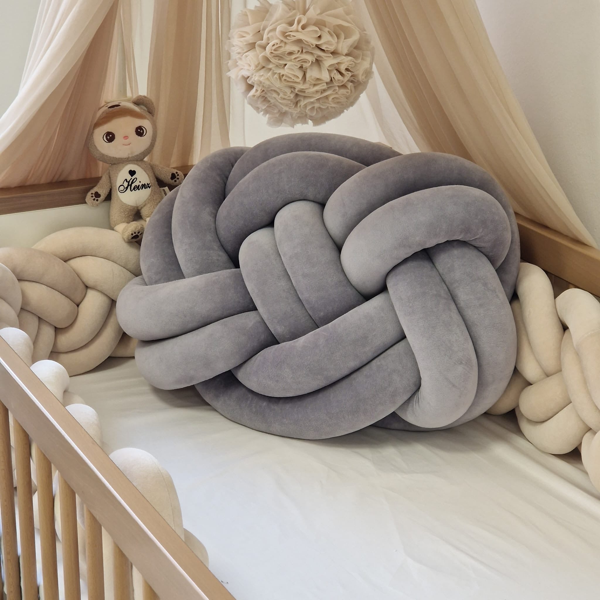 Knoten-Kissen | Velours