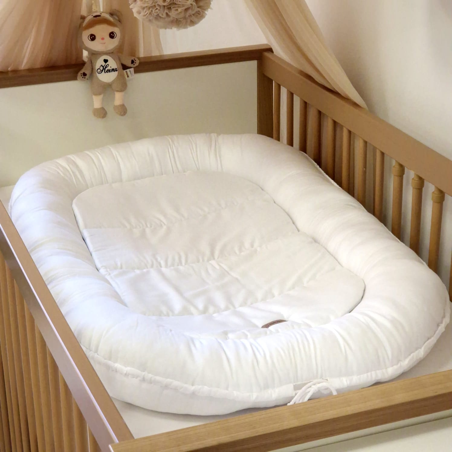 Premium Babynest | Baumwolle