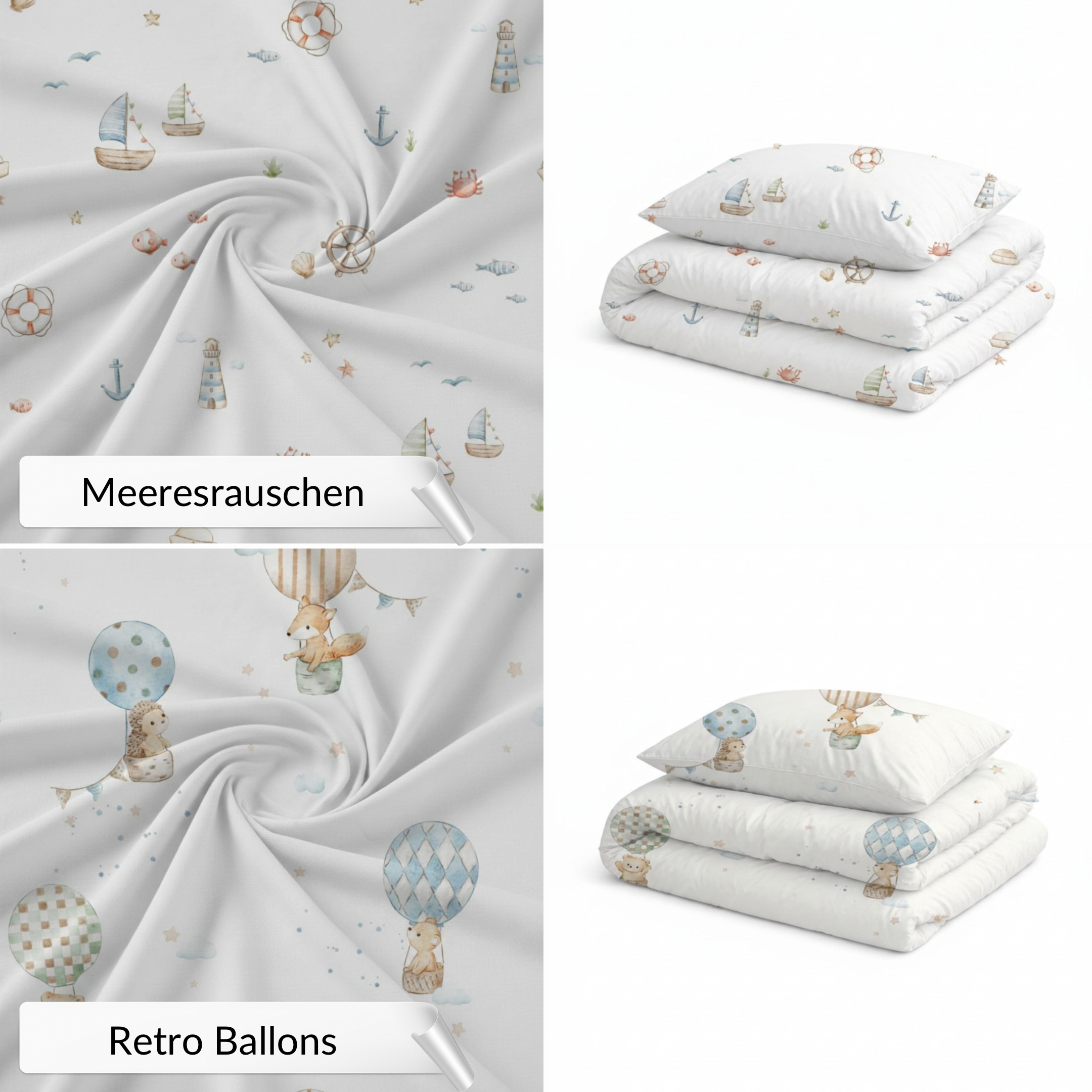 Bettumrandung traditionell | Premium Baumwolle & Samt