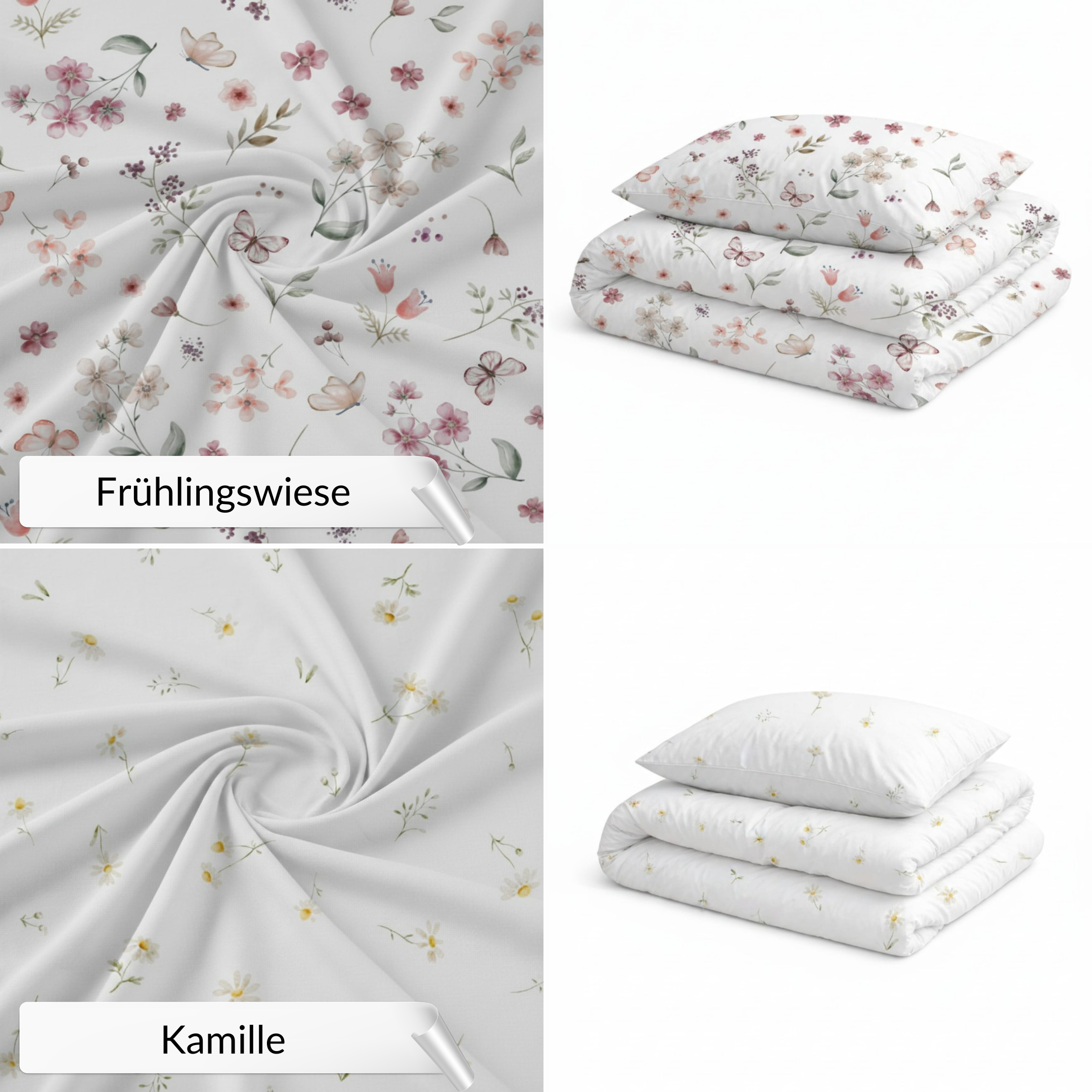 Bettumrandung traditionell | Premium Baumwolle & Samt