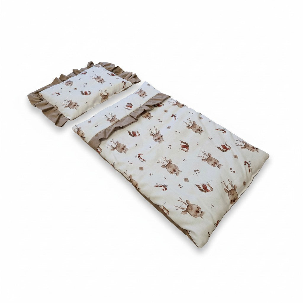 Puppen Bettwäsche | Premium Baumwolle RENTIER