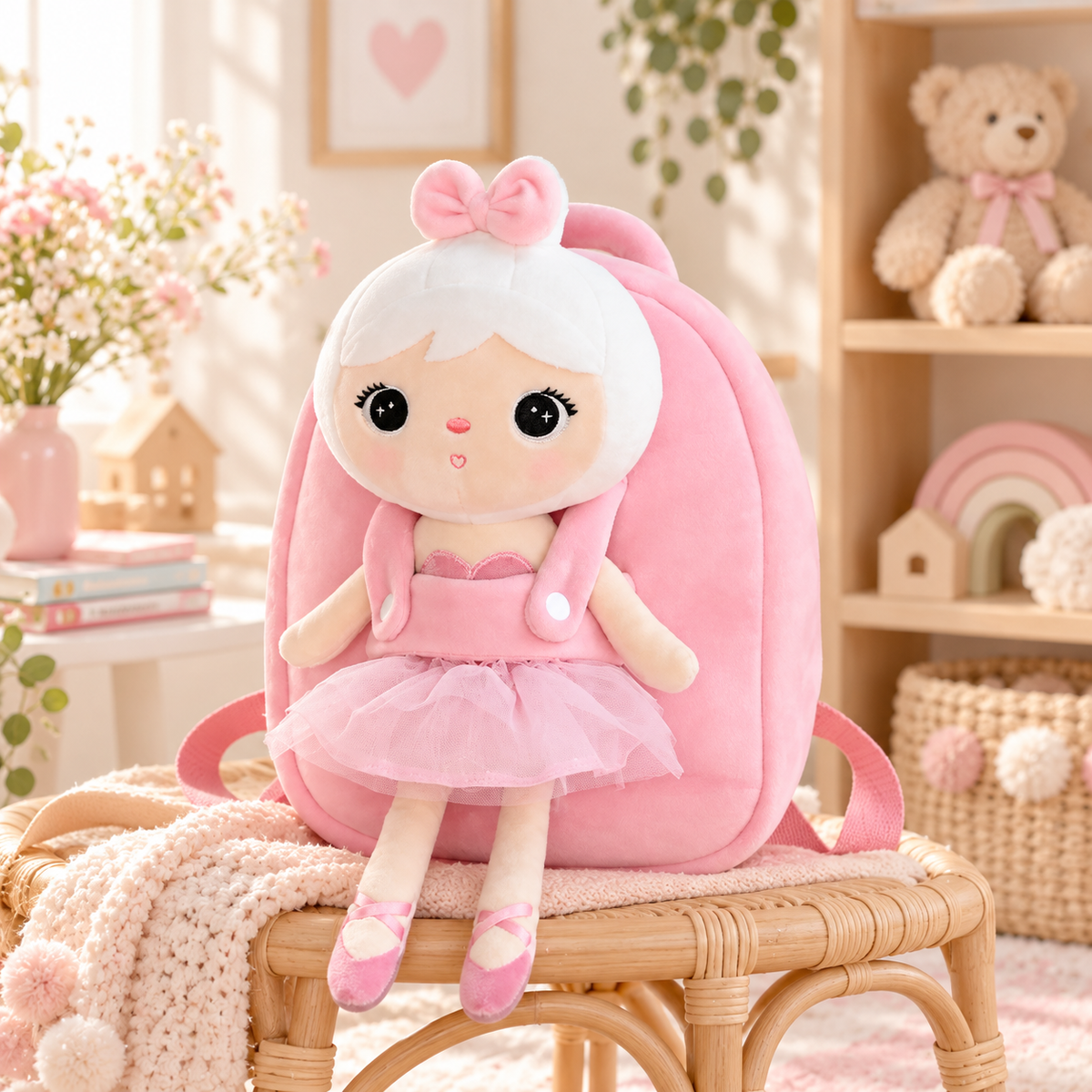 Personalisierter Stoff-Rucksack | Ballerina