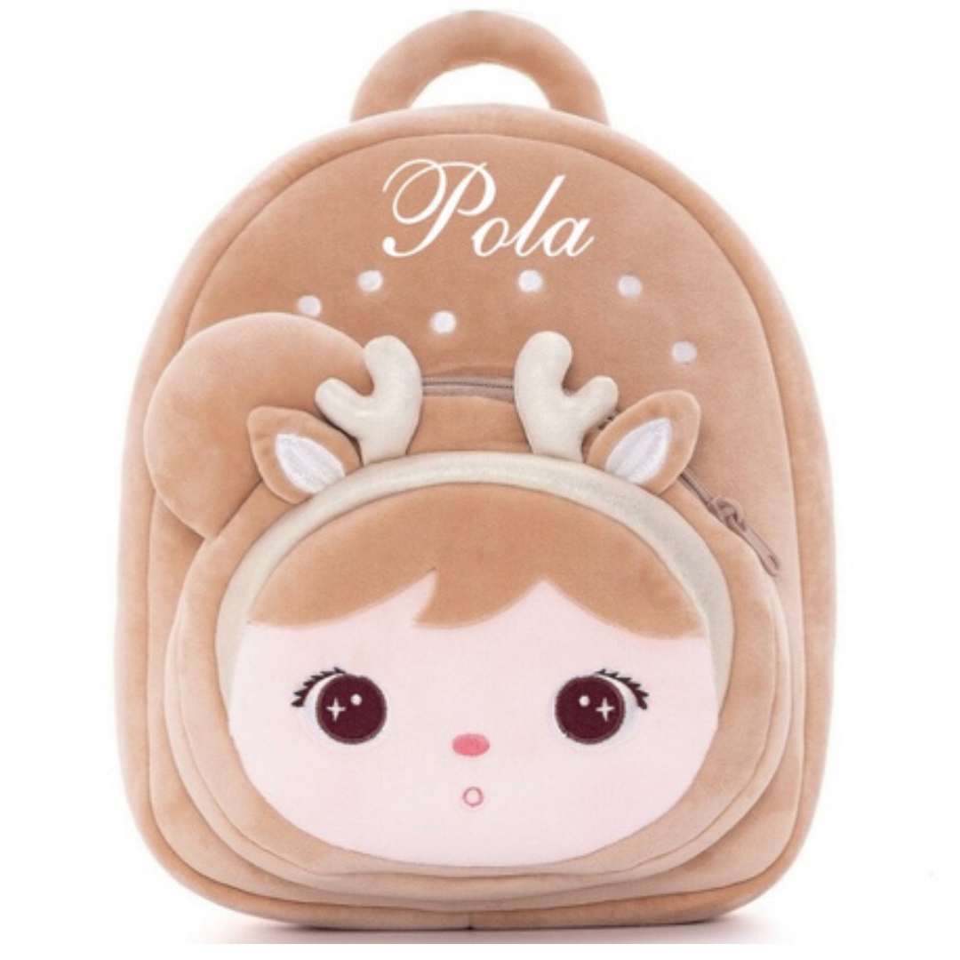 Personalisierter Stoff-Rucksack | Reh