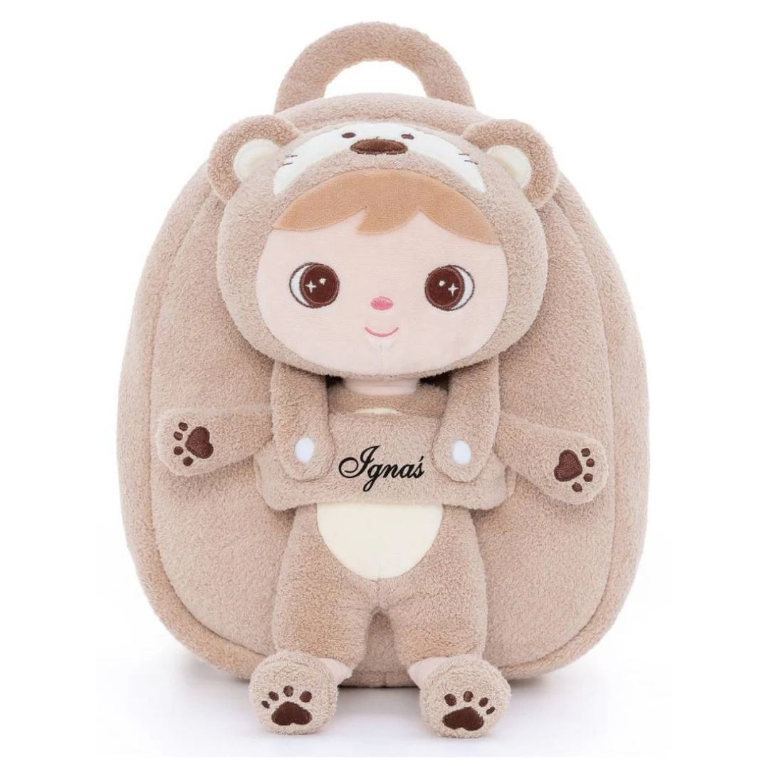 Personalisierter Stoff-Rucksack | Teddy