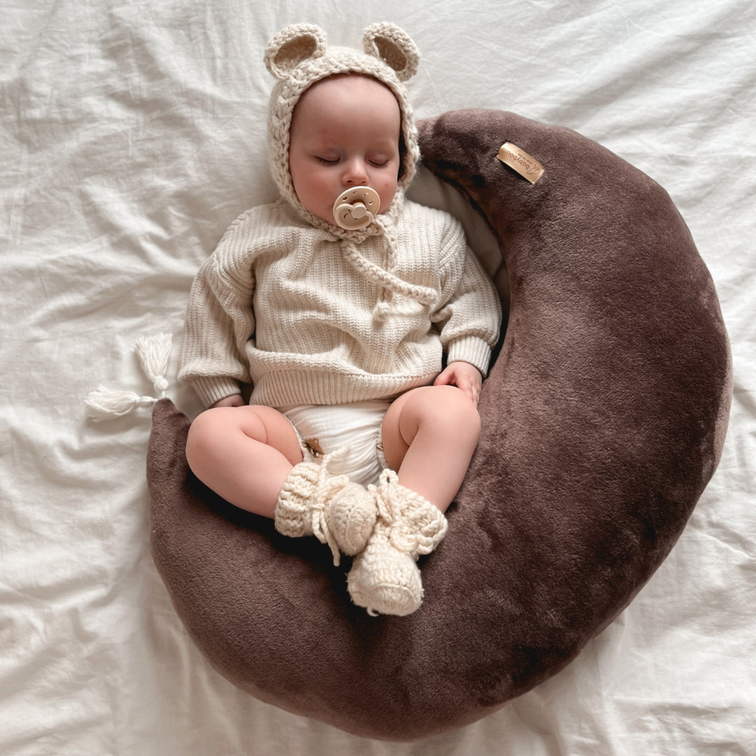 Dekokissen in Mondform | Valboa-Stoff