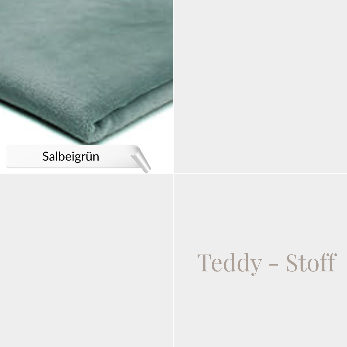 Babynest "Premium-Linie" | Baumwolle & Teddy-Stoff