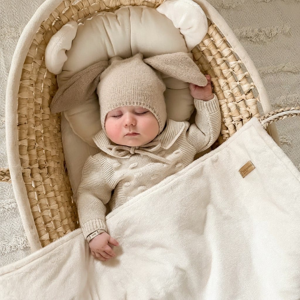 Babydecke | Baumwolle & Velboa