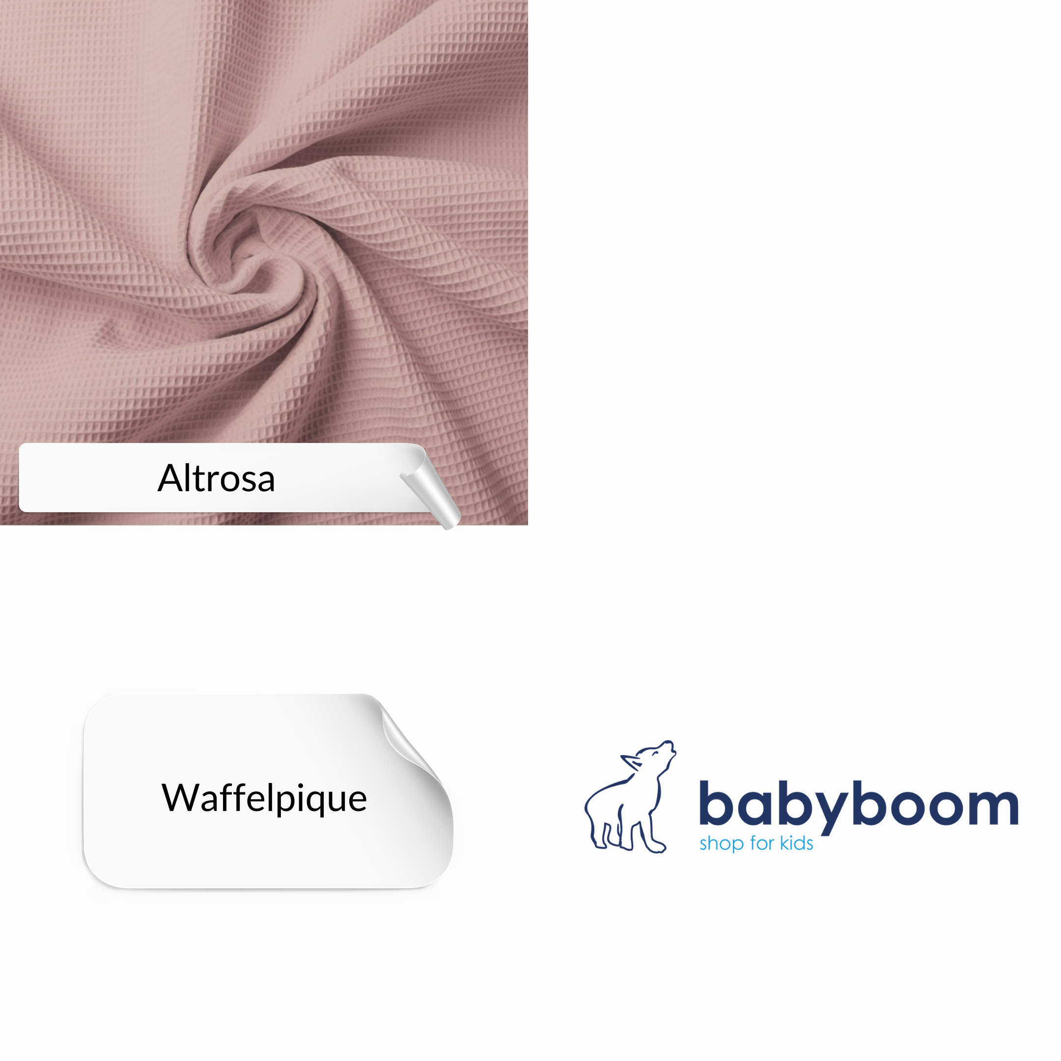 Flacher Schlafsack inkl. Kissen mit Bärenohren & Tasche | Premium Baumwolle & Waffelpique