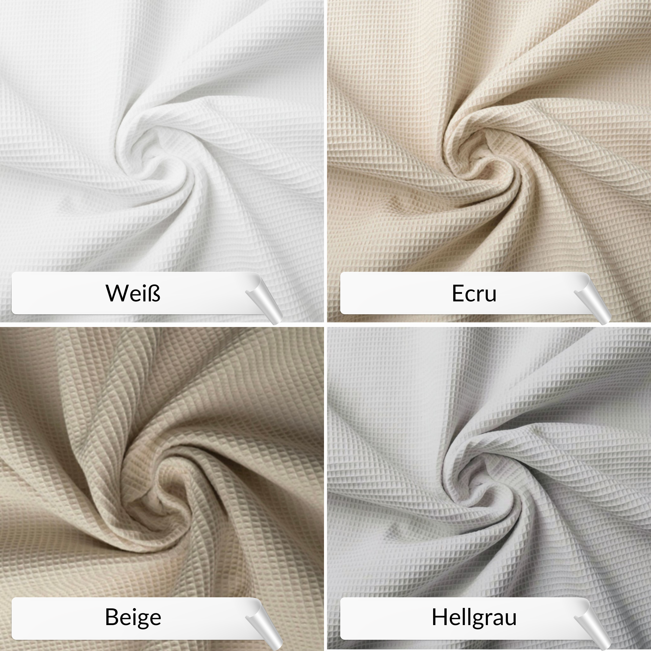 Flacher Schlafsack inkl. Kissen mit Bärenohren & Tasche | Premium Baumwolle & Waffelpique