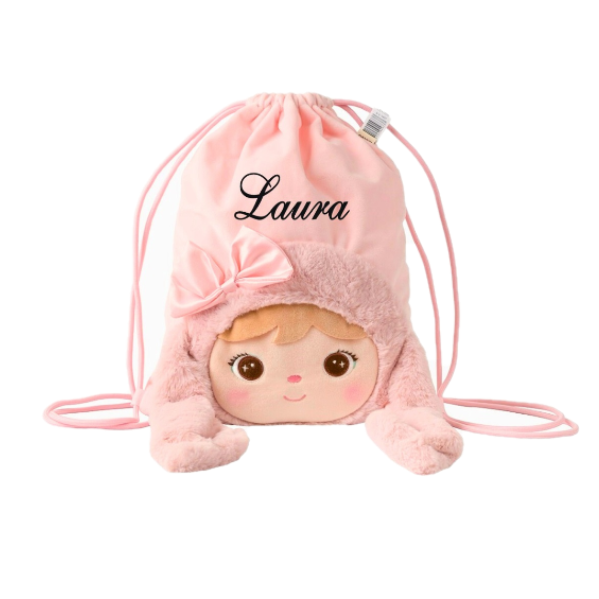 NEU! Wechselbeutel PUDERROSA HÄSCHEN mit Schleife