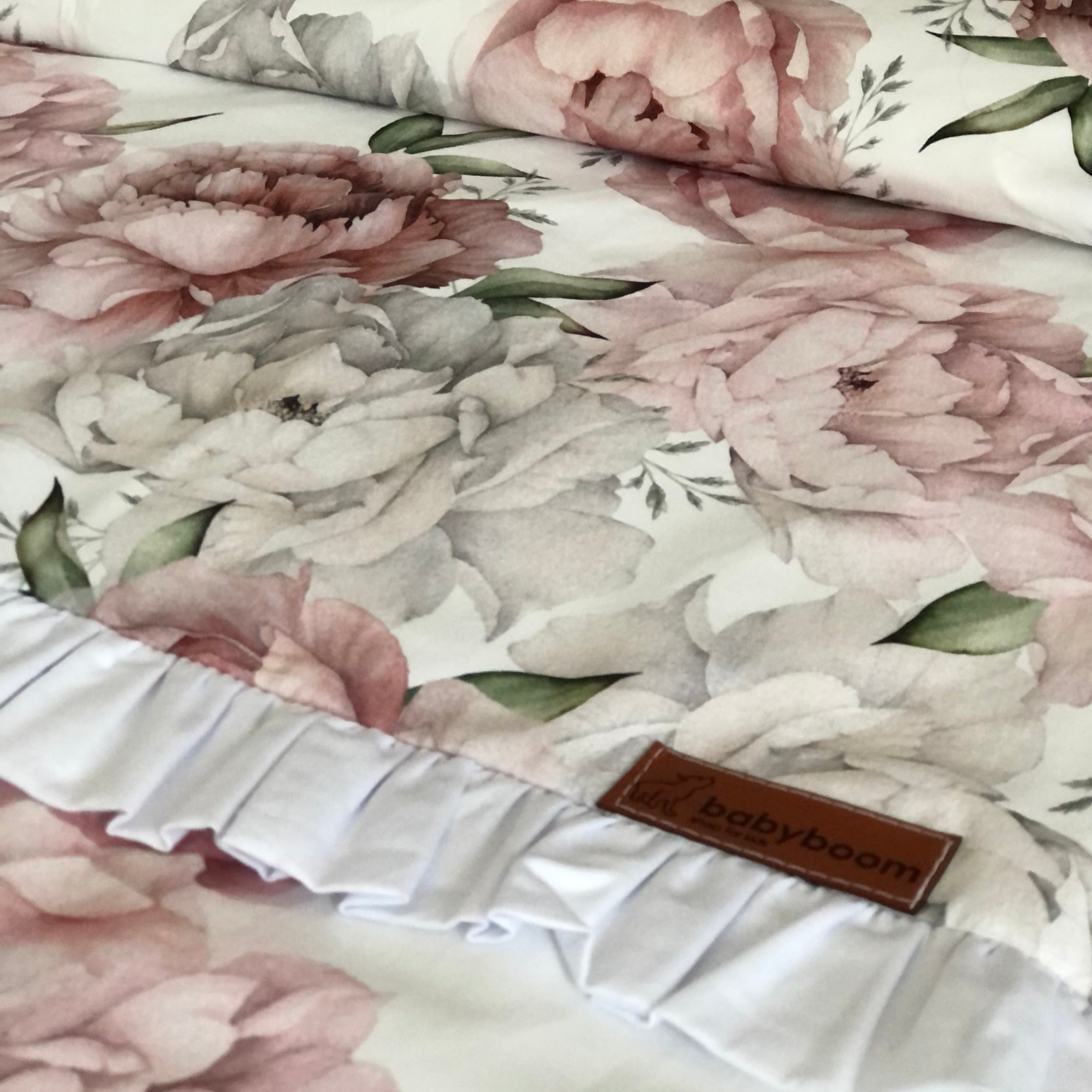 Erwachsenen Bettwäsche mit Rüschen | Premium Baumwolle