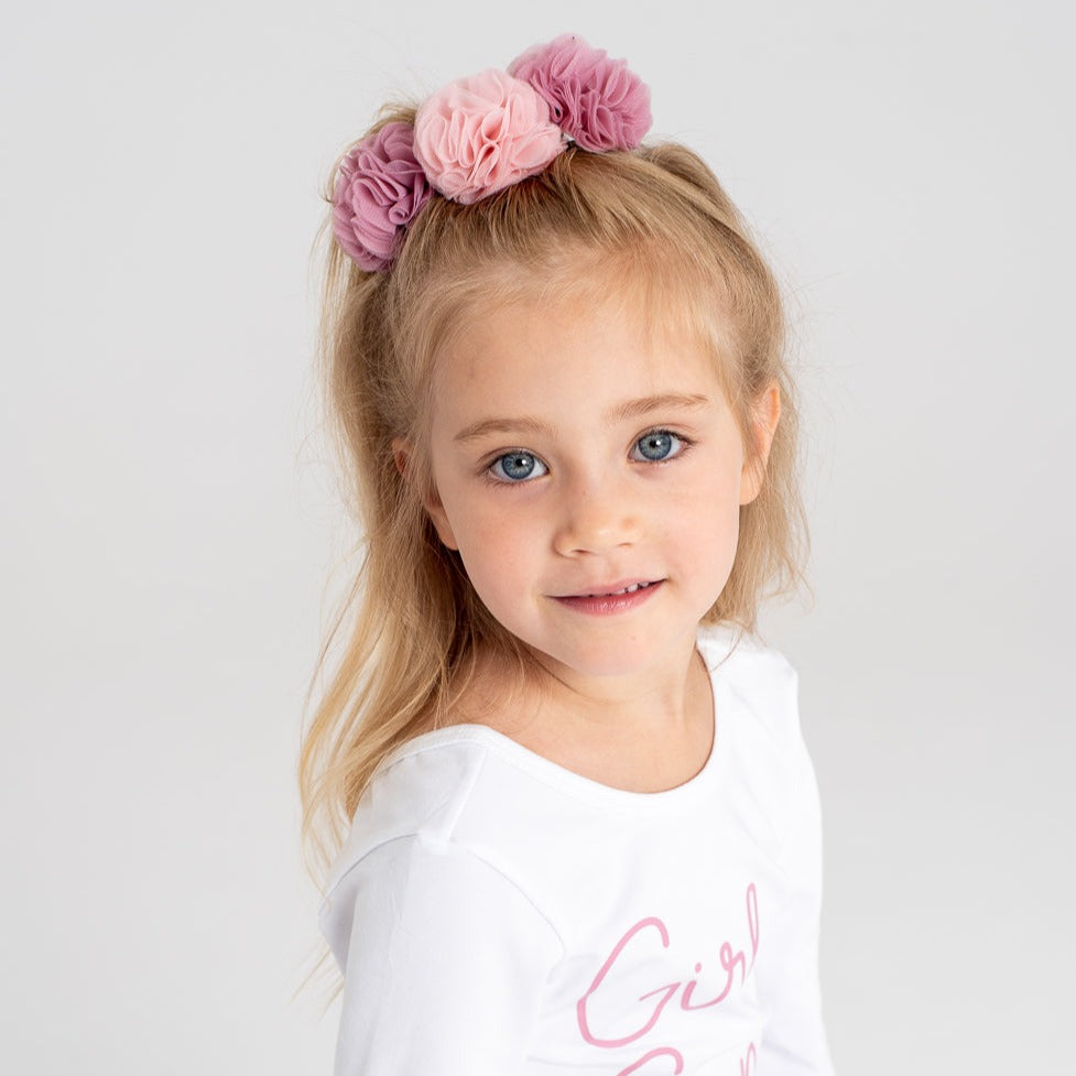 Haarnadel mit Bommel aus Tüll | Mehrere Farben