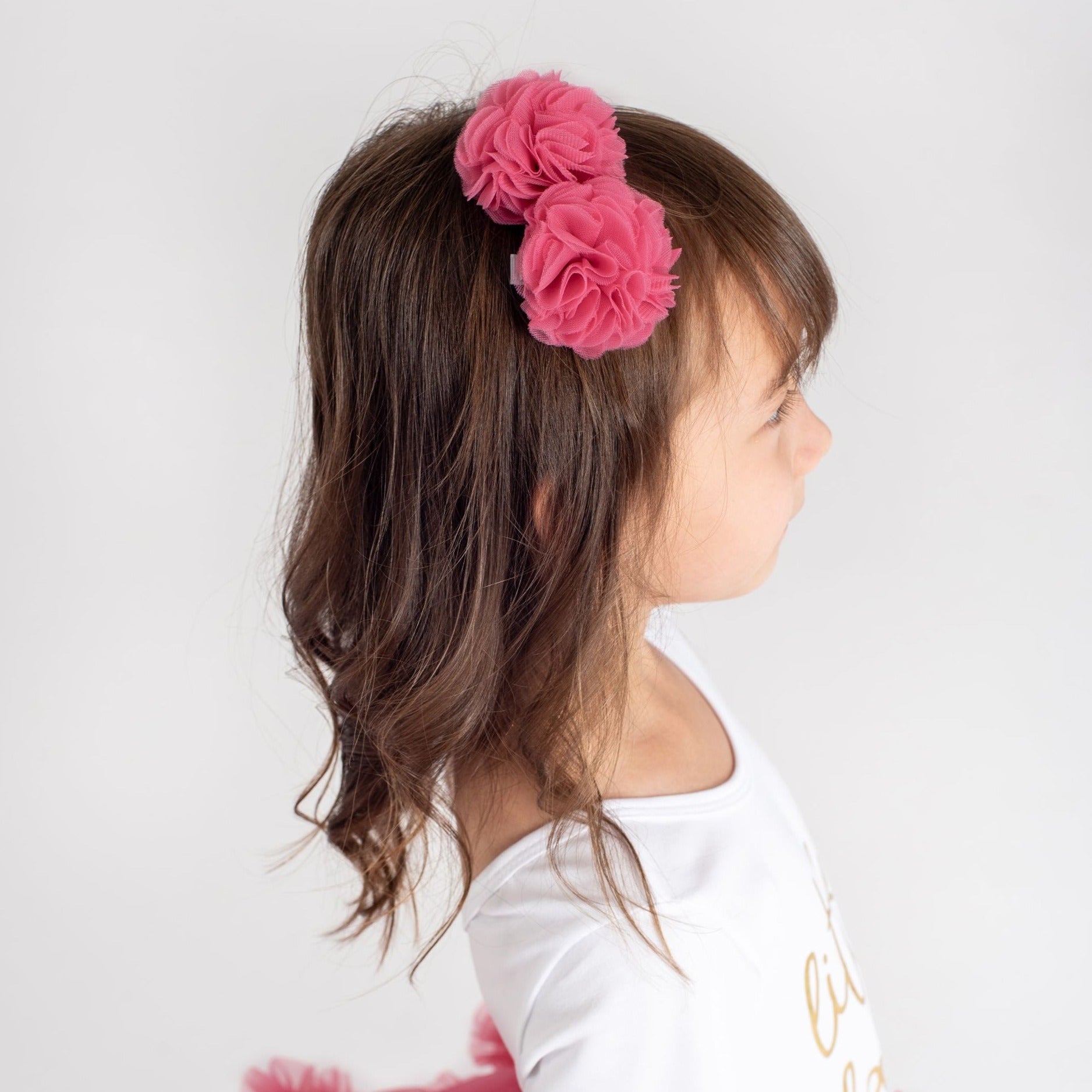 Haarnadel mit Bommel aus Tüll | Mehrere Farben