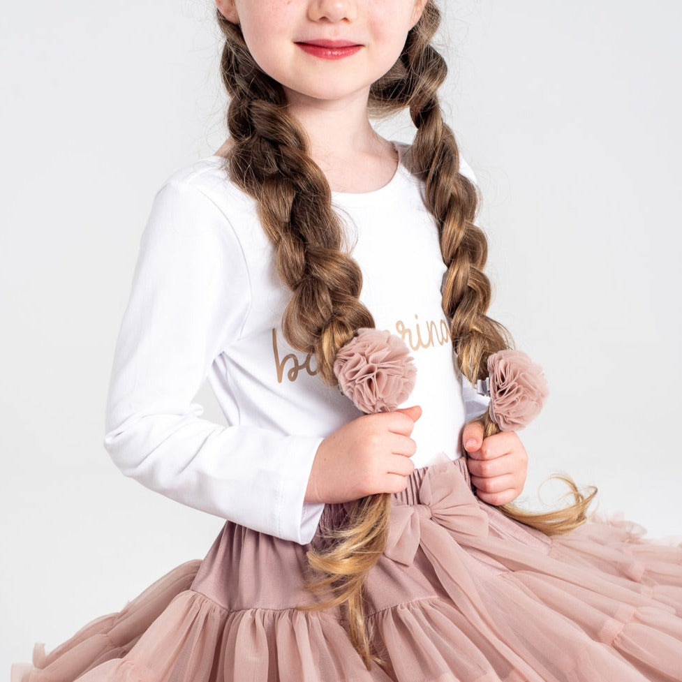 Haarnadel mit Bommel aus Tüll | Mehrere Farben