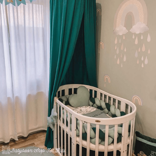 Luxus Baldachin aus Musselin "Gajka"