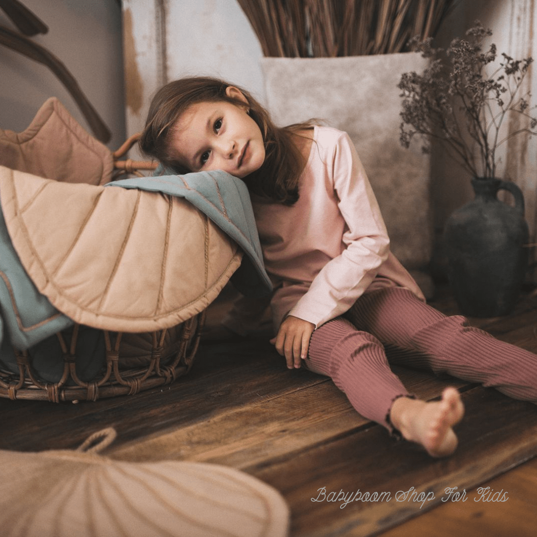 Spielmatte | Krabbeldecke | Dekoration "Palme" | Baumwolle - Gr. L & XL