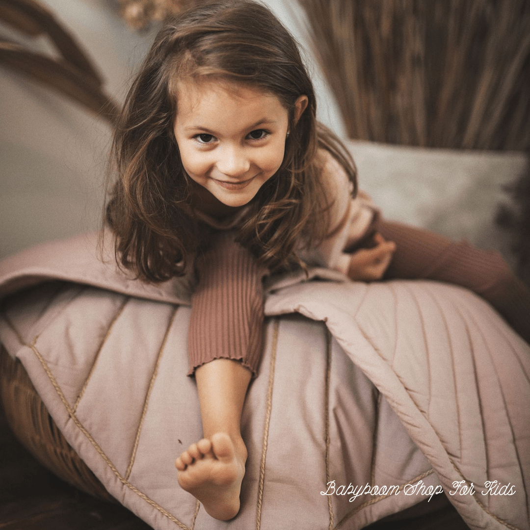 Spielmatte | Krabbeldecke | Dekoration "Palme" | Baumwolle - Gr. L & XL