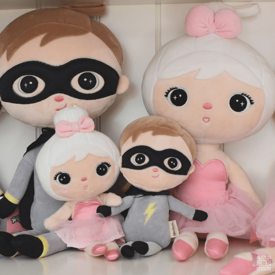 Ballerina und Superboy mit Namen