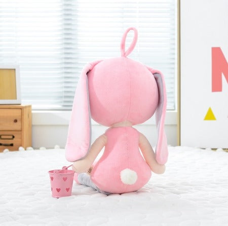 Rosa Häschen mit Geburtsdaten