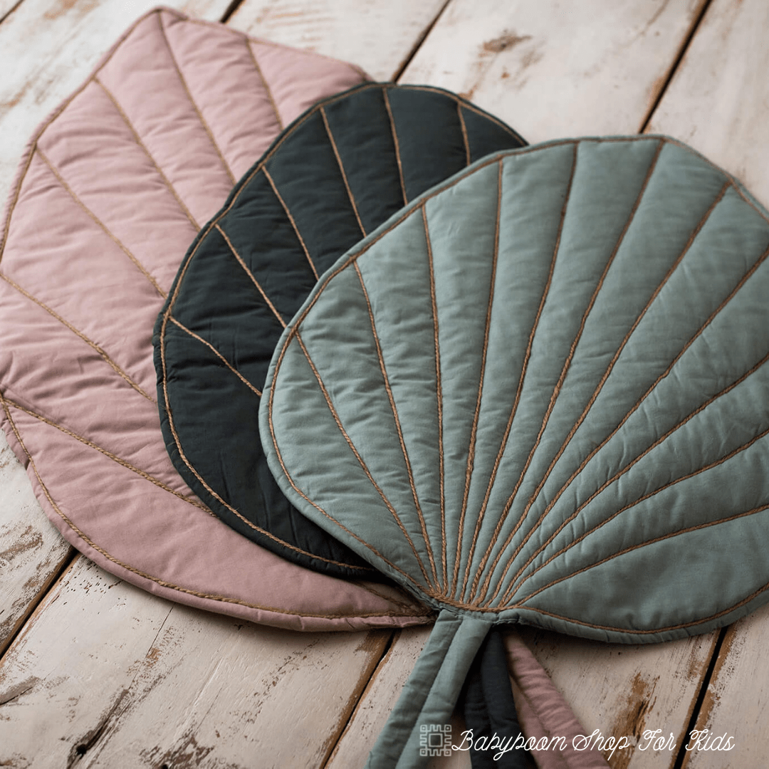 Spielmatte Palmblatt, handmade