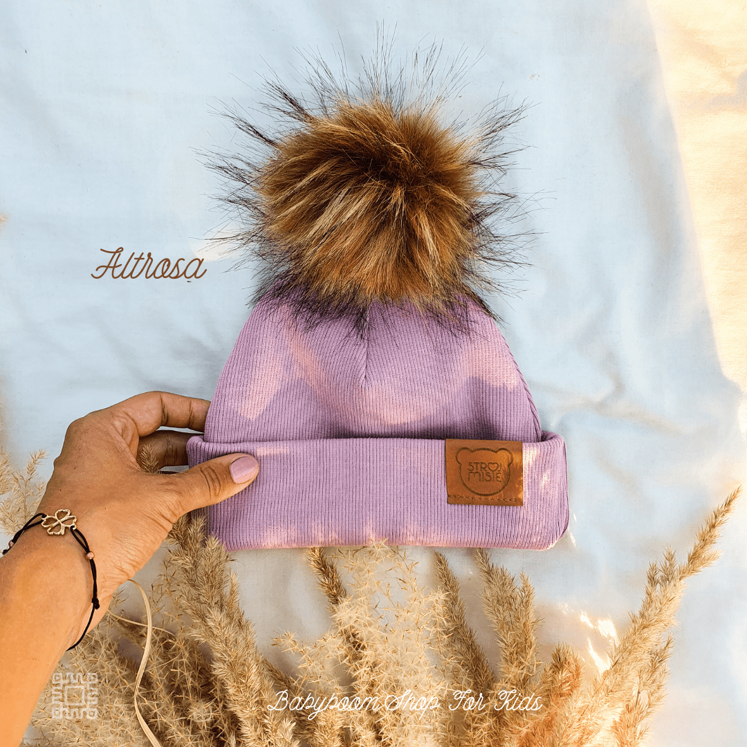 Wintermütze mit Loop aus Baumwolle | Wintermütze | Mehrere Farben & Größen